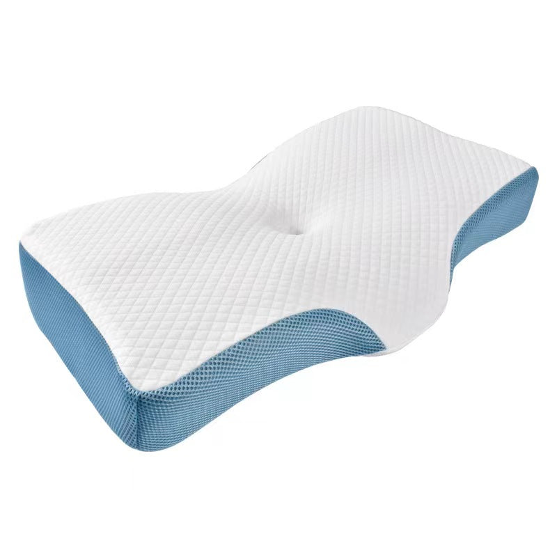 Suprmat Memory foam pillow in blue